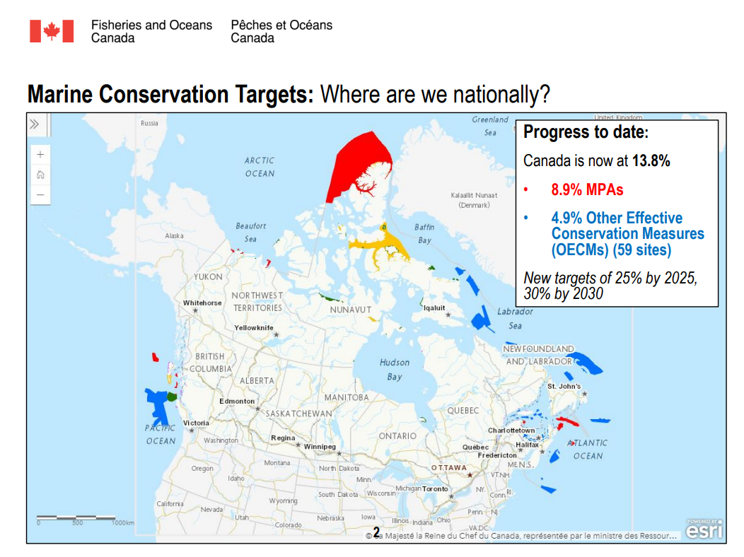 MARINE PROTECTED AREAS (MPAs) - COLDWATER LOBSTER ASSOCIATION - LFA 34